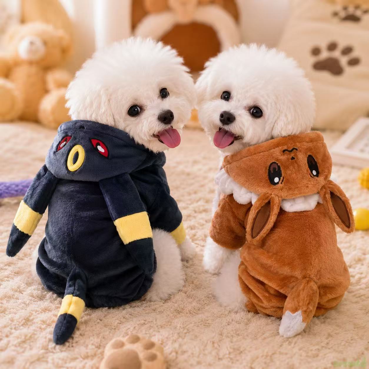 Pet Supplies First - New Pokemon's Dog Costumes Anime Eevee