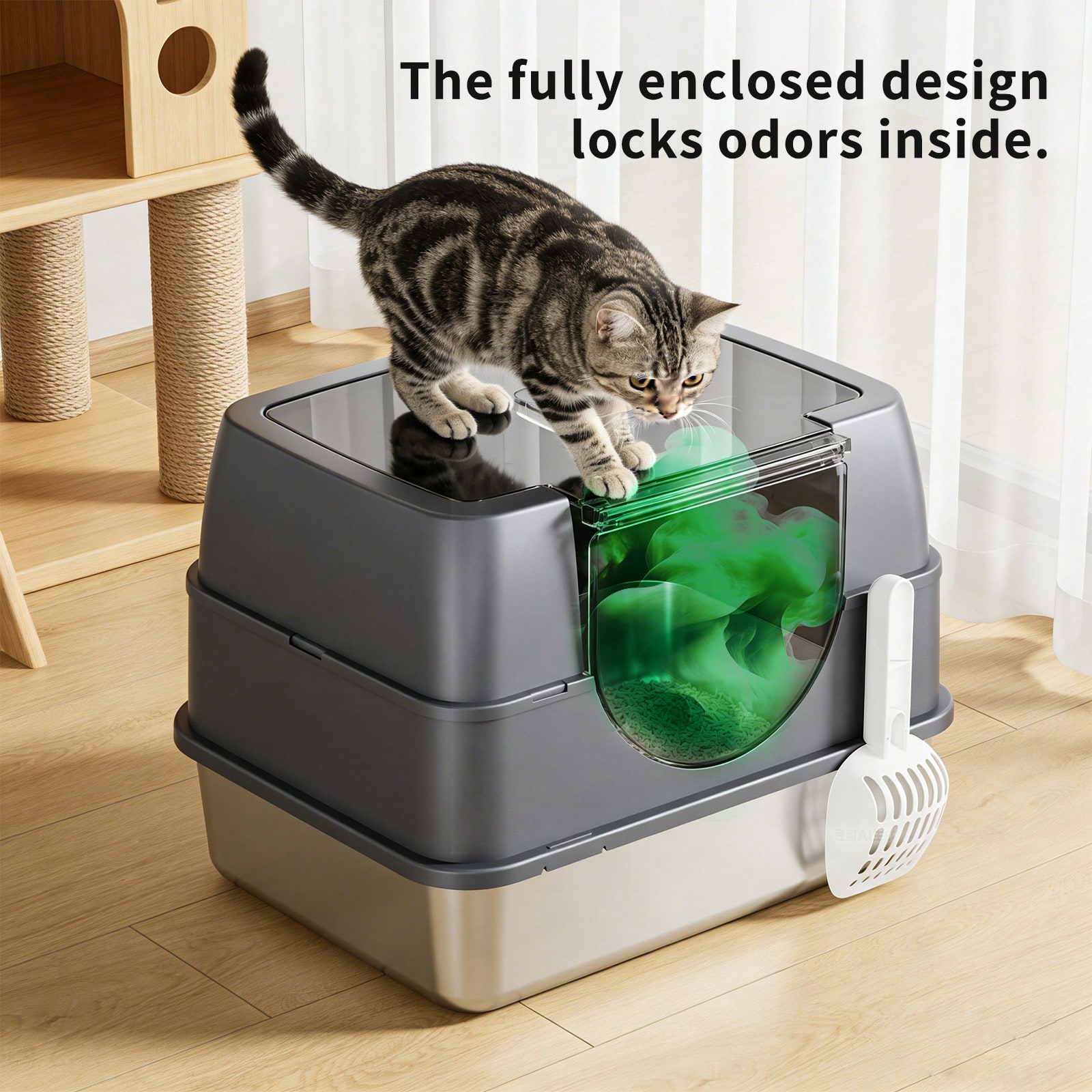 Extra Large Stainless Steel Li - Cat Litter Mat recension och pris