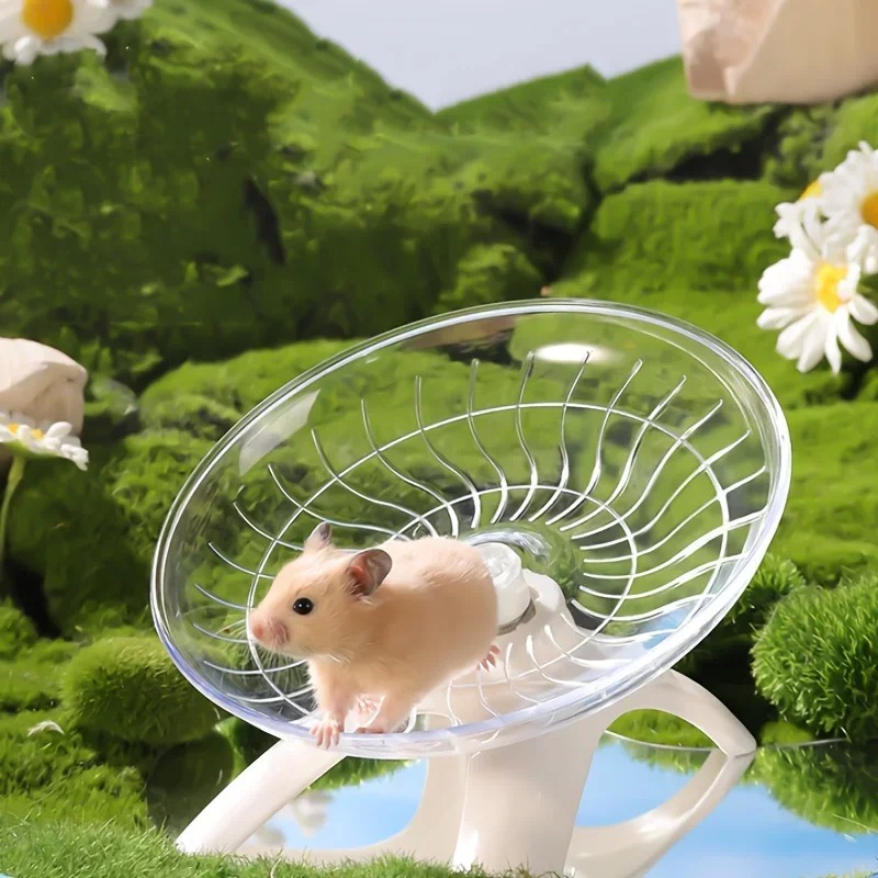 Small Pet Silent Running Pract - Hamster Cage Wheel recension och pris