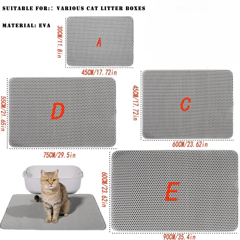 Large Size Cat Litter Mat Wate - Cat Litter Mat recension och pris