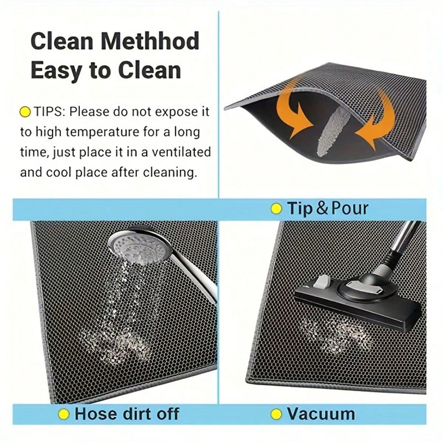 Double-Layer Cat Litter Mat, E - Cat Litter Mat recension och pris