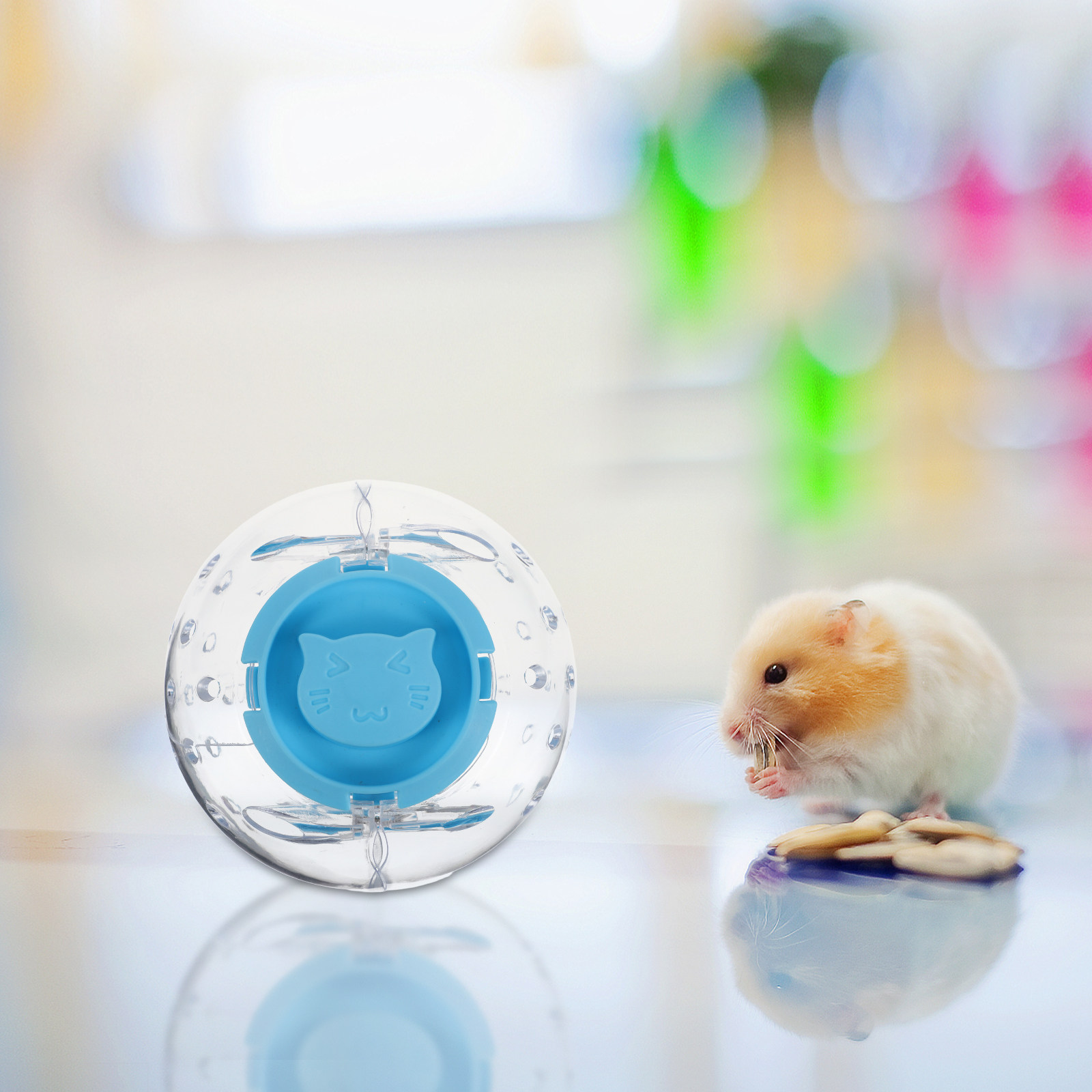 1Set Silent Hamster Running Wh - Hamster Cage Wheel recension och pris