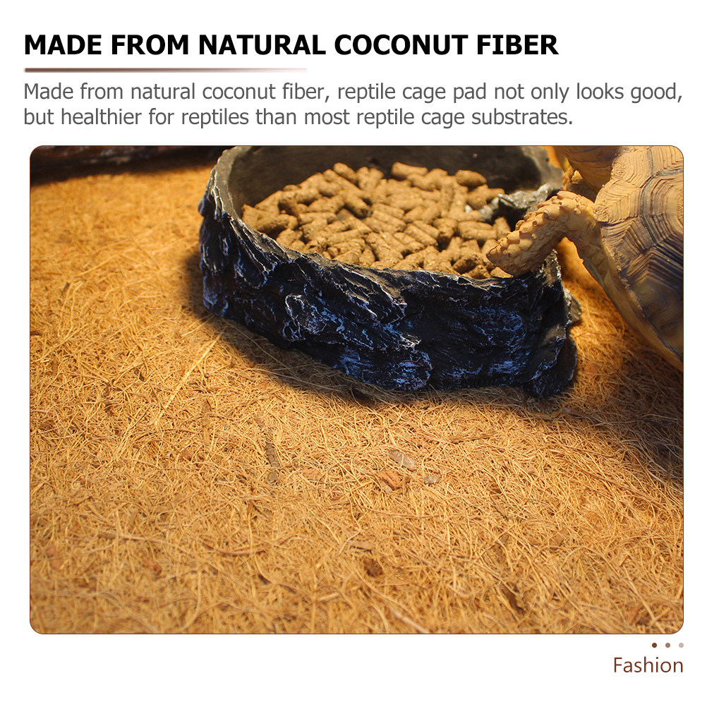 Coconut Substrate for Reptile  - Cat Litter Mat recension och pris