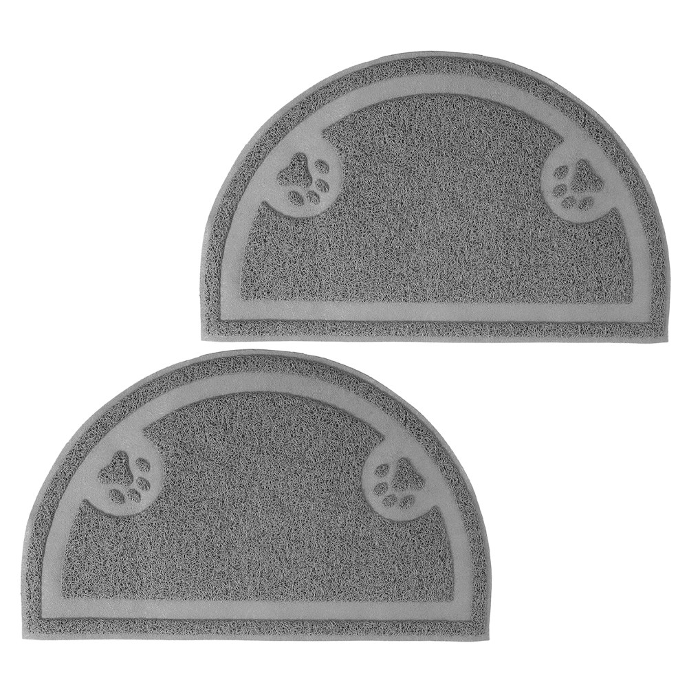 2Pcs Cat Litter Box Mat Non-Sl - Cat Litter Mat recension och pris