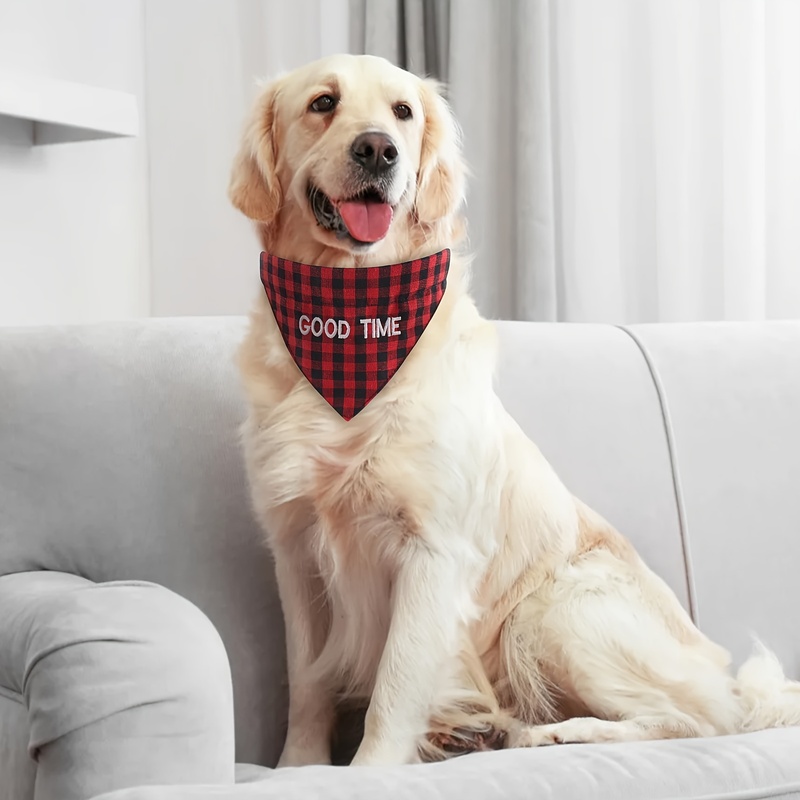 Personalized Embroidered Pet B - Dog Bandana Scarf recension och pris