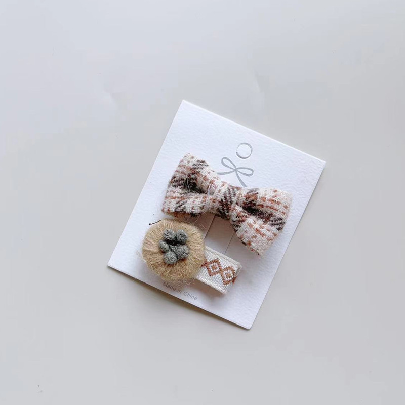2Pcs Dog Hair Clips Puppy Hair - Dog Bandana Scarf recension och pris