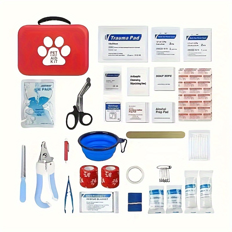 Compact pet First Aid kit for  - Pet Supplies First recension och pris