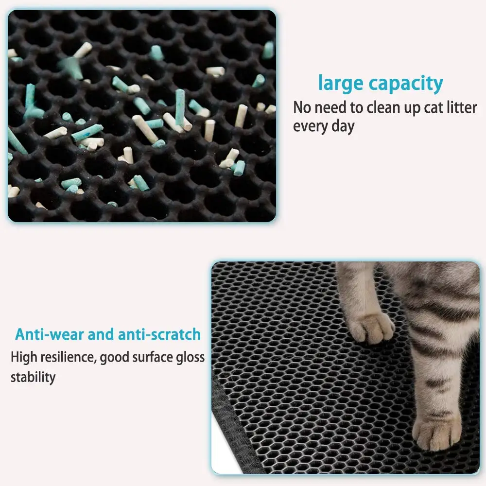 70x120cm large Cat Litter Mat  - Cat Litter Mat recension och pris