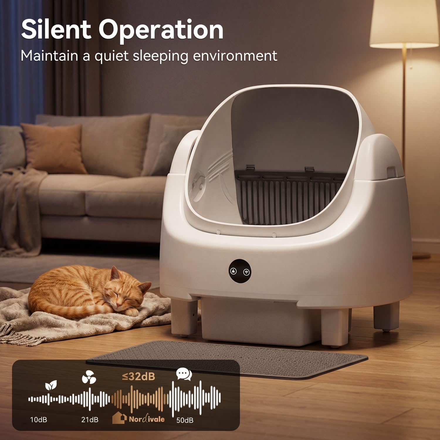 Aoxun Automatic Self Cleaning  - Cat Litter Mat recension och pris