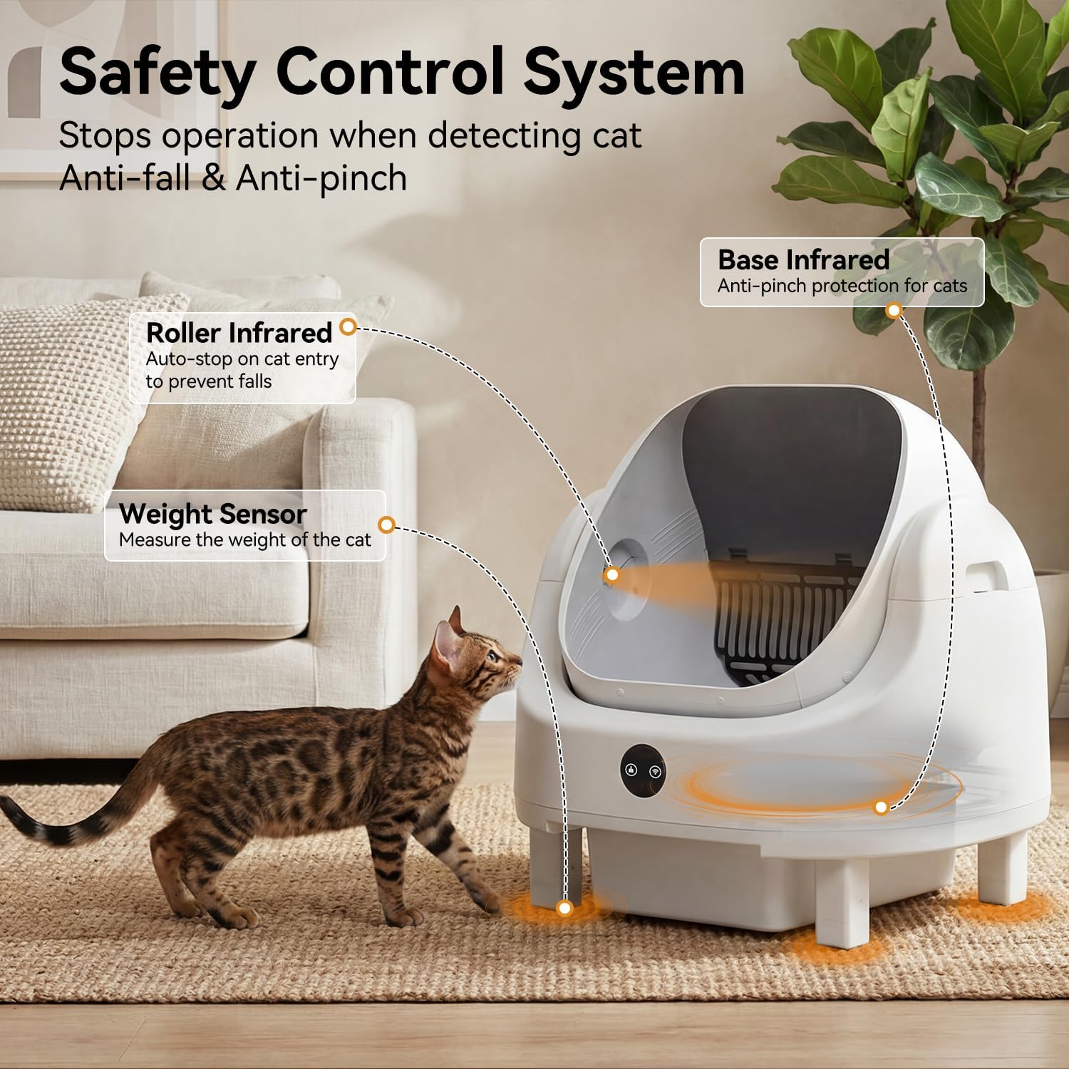 Aoxun Automatic Self Cleaning  - Cat Litter Mat recension och pris