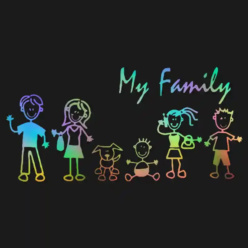 Car Sticker Family Stick Figur - Pet Supplies Nz recension och pris