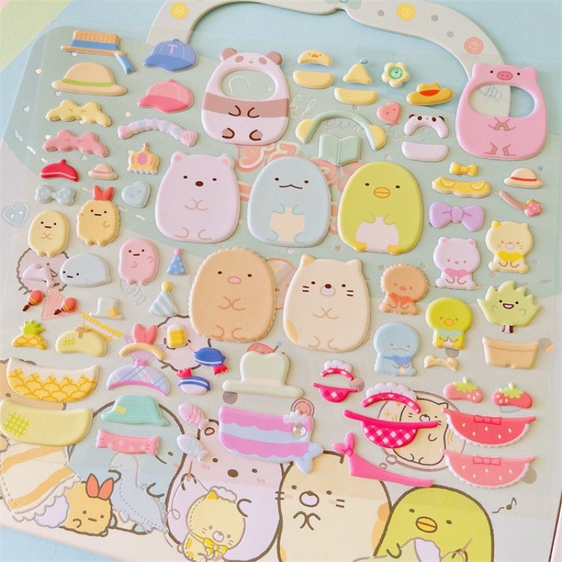 Kawaii Shirokuma Stickers 3D B - Pet Supplies First recension och pris