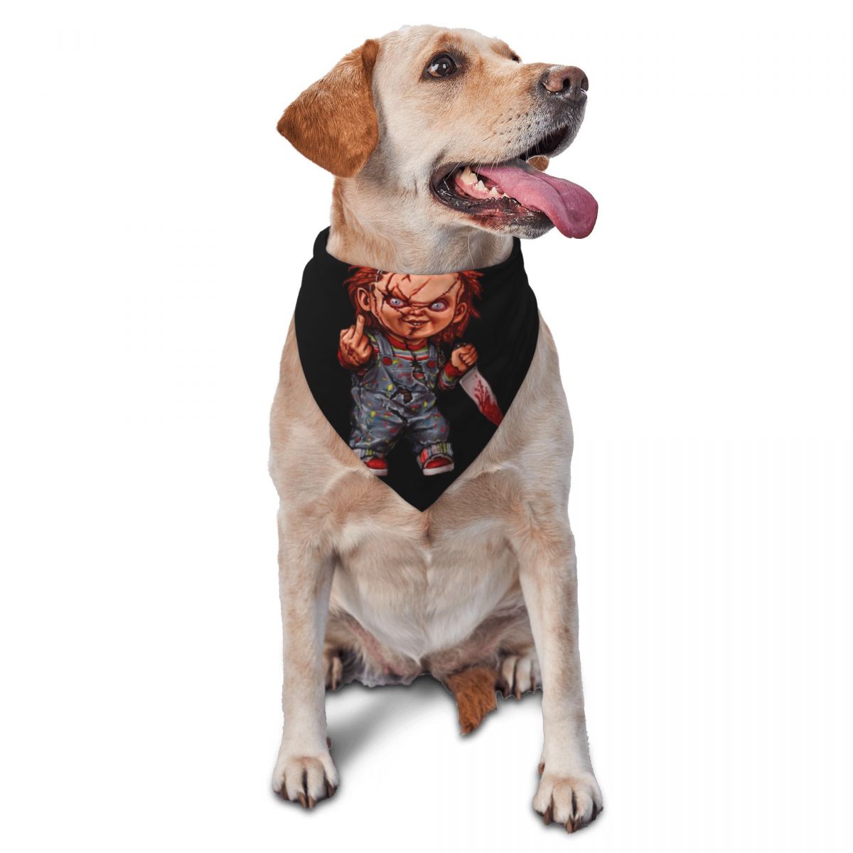 The Killer Doll Chucky Pet Ban - Dog Bandana Scarf recension och pris