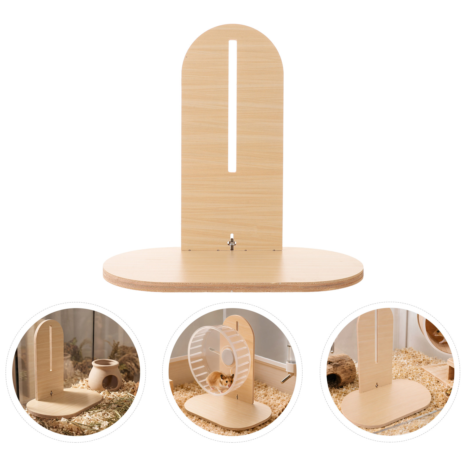 Stable Wooden Hamster Wheel St - Hamster Cage Wheel recension och pris